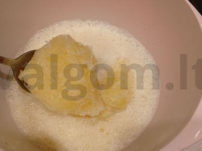 Omletas su cukinija pusryčiams Žingsnis 8