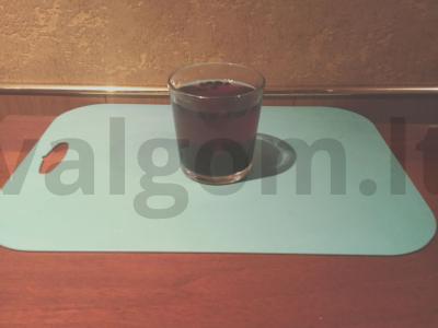 Džiovintų mėlynių kompotas Žingsnis 2