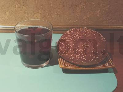 Džiovintų mėlynių kompotas pagrindine nuotrauka