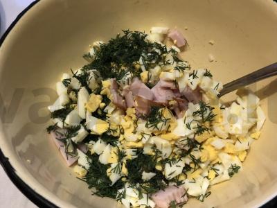 Kefyro pyragas su karbonaidu ir kiaušiniu Žingsnis 8