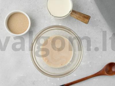 Medinė baklava Žingsnis 1