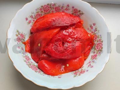 Marinuoti bulgarų pipirai Žingsnis 5