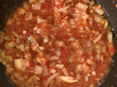 Harcho sriuba su adžika Žingsnis 2