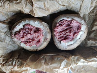 Grybų laivai su faršu Žingsnis 4