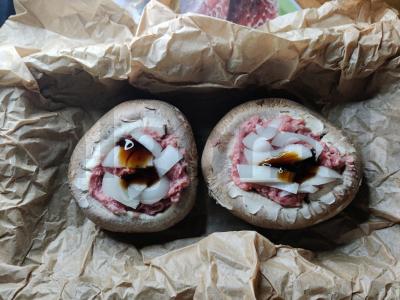 Grybų laivai su faršu Žingsnis 6