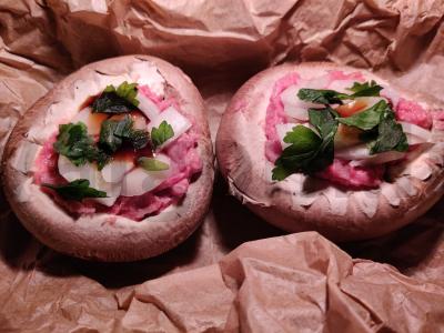 Grybų laivai su faršu Žingsnis 8