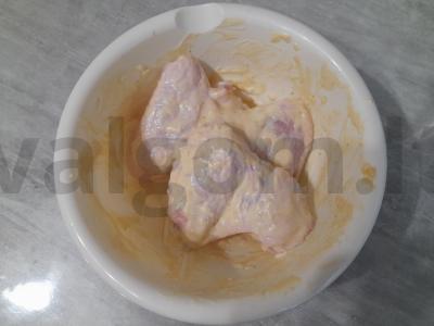 Kepti vištienos sparneliai su garstyčiomis Žingsnis 2