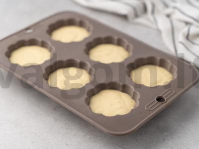 Mini keksiukai su uogų kremu Žingsnis 3