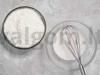 Rasstegai su žuvimi Žingsnis 1