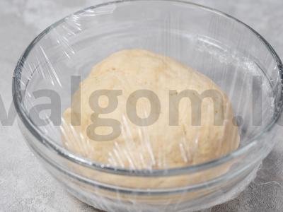 Rasstegai su žuvimi Žingsnis 4