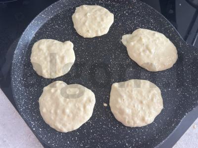 Varškės-bananų blynai vaikams Žingsnis 4