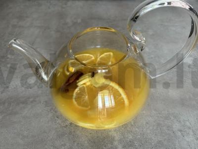 Šildantis imbiero gėrimas su medumi Žingsnis 3