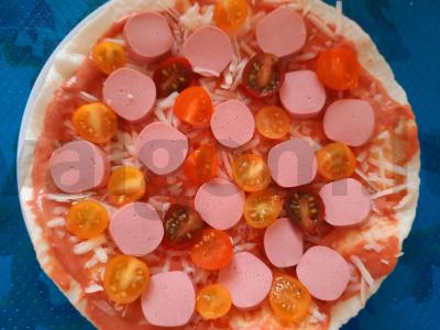 Šalta pica su dešra ir špinatais Žingsnis 2