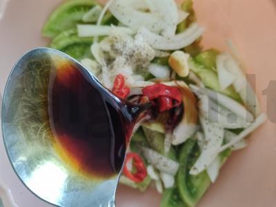 Salotas „Žalieji pomidorai“ Žingsnis 4