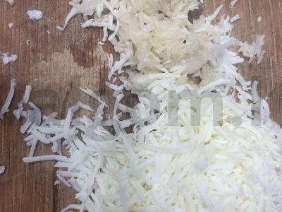 Pica „Sūrus juostelės“ Žingsnis 1