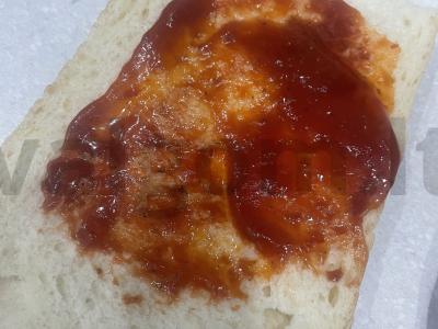 Pica „Sūrus juostelės“ Žingsnis 2