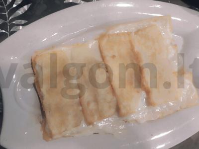 Patingėjęs „Napoleonas“ iš sluoksniuotų biskvitų Žingsnis 5