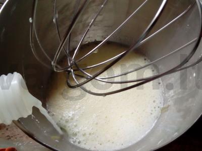 Blynai ant kefyro išrūgų Žingsnis 2