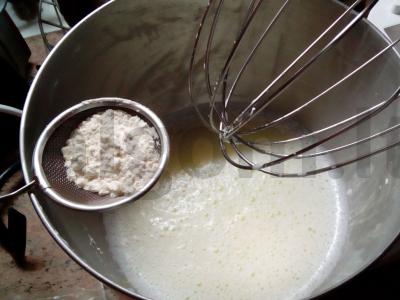 Blynai ant kefyro išrūgų Žingsnis 3