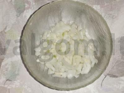 Salotas „Žuvies natų“ Žingsnis 1