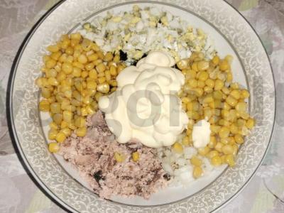 Salotas „Žuvies natų“ Žingsnis 5