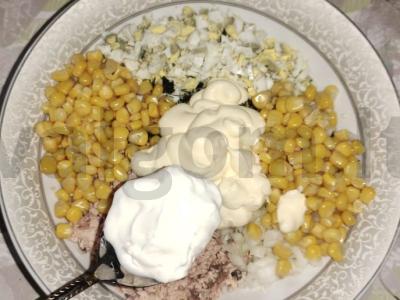 Salotas „Žuvies natų“ Žingsnis 6