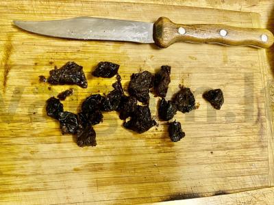 Keptos antonovkos su džiovintais abrikosais ir riešutais Žingsnis 6