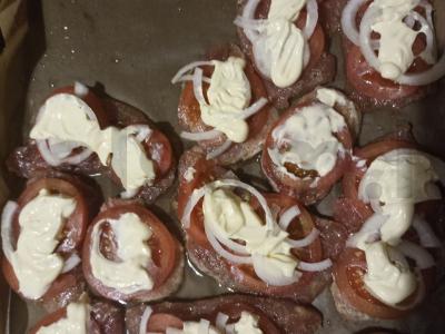 Keptas mėsa su pievagrybiais Žingsnis 8