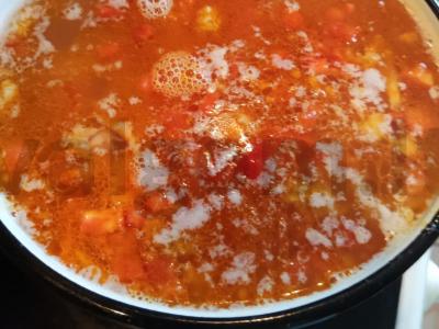 Šviežių kopūstų sriuba su troškiniu Žingsnis 6