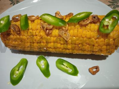 Kvapni kepta kukurūza su jalapeño Žingsnis 6