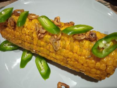 Kvapni kepta kukurūza su jalapeño pagrindine nuotrauka