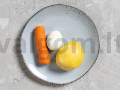 Skani olivje salotos su dešra Žingsnis 2