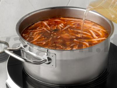 Sūris su alyvuogėmis ir rūkytais produktais Žingsnis 7