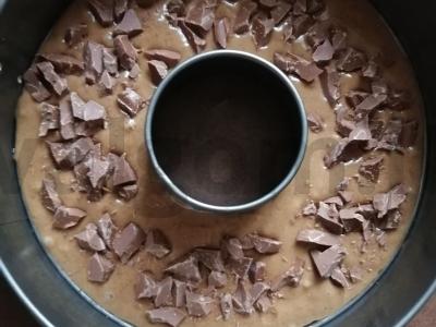 Šokoladinis keksiukas desertui Žingsnis 4