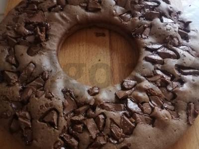 Šokoladinis keksiukas desertui pagrindine nuotrauka