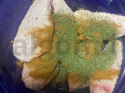 Aštrūs vištienos sparneliai su topinambūrų sirupu Žingsnis 2