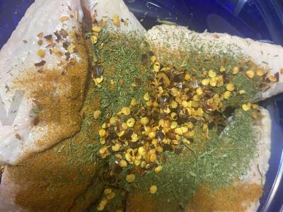 Aštrūs vištienos sparneliai su topinambūrų sirupu Žingsnis 3