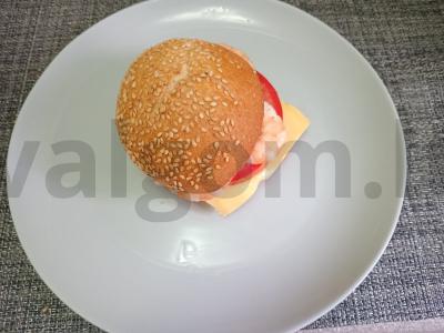 Sūrio burgeris su krevetėmis Žingsnis 5