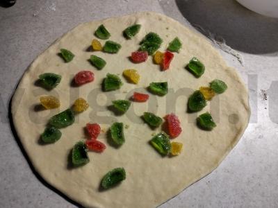 Rulonas su marmeladu arbatai Žingsnis 3