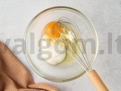 Varškės baursakai Žingsnis 1