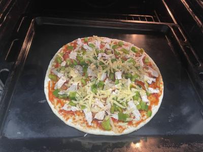 Pica „Spalvinga“ ant pagrindo Žingsnis 4