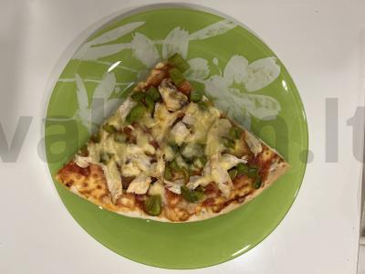 Pica „Spalvinga“ ant pagrindo pagrindine nuotrauka