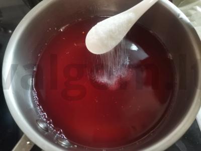 Spanguolių kisielius per 15 minučių Žingsnis 2