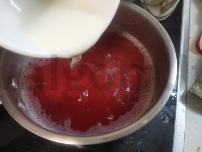 Spanguolių kisielius per 15 minučių Žingsnis 5