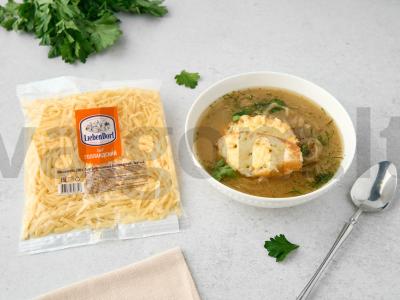 Svogūnų sriuba su sūriu pagrindine nuotrauka