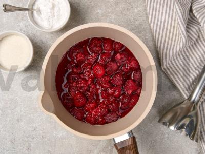 Mūsų tortas su avietėmis pradedantiesiems Žingsnis 2