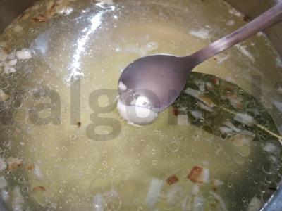 Vegetariškas sriuba su koldūnais Žingsnis 7