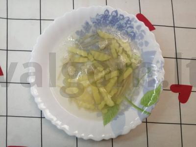 Vegetariškas sriuba su koldūnais Žingsnis 9