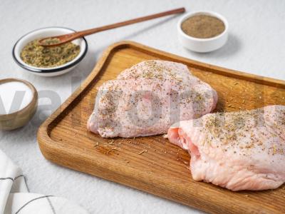 Vištienos šlaunelės garuose Žingsnis 1