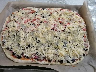 Pica su grybais ir dešra Žingsnis 5